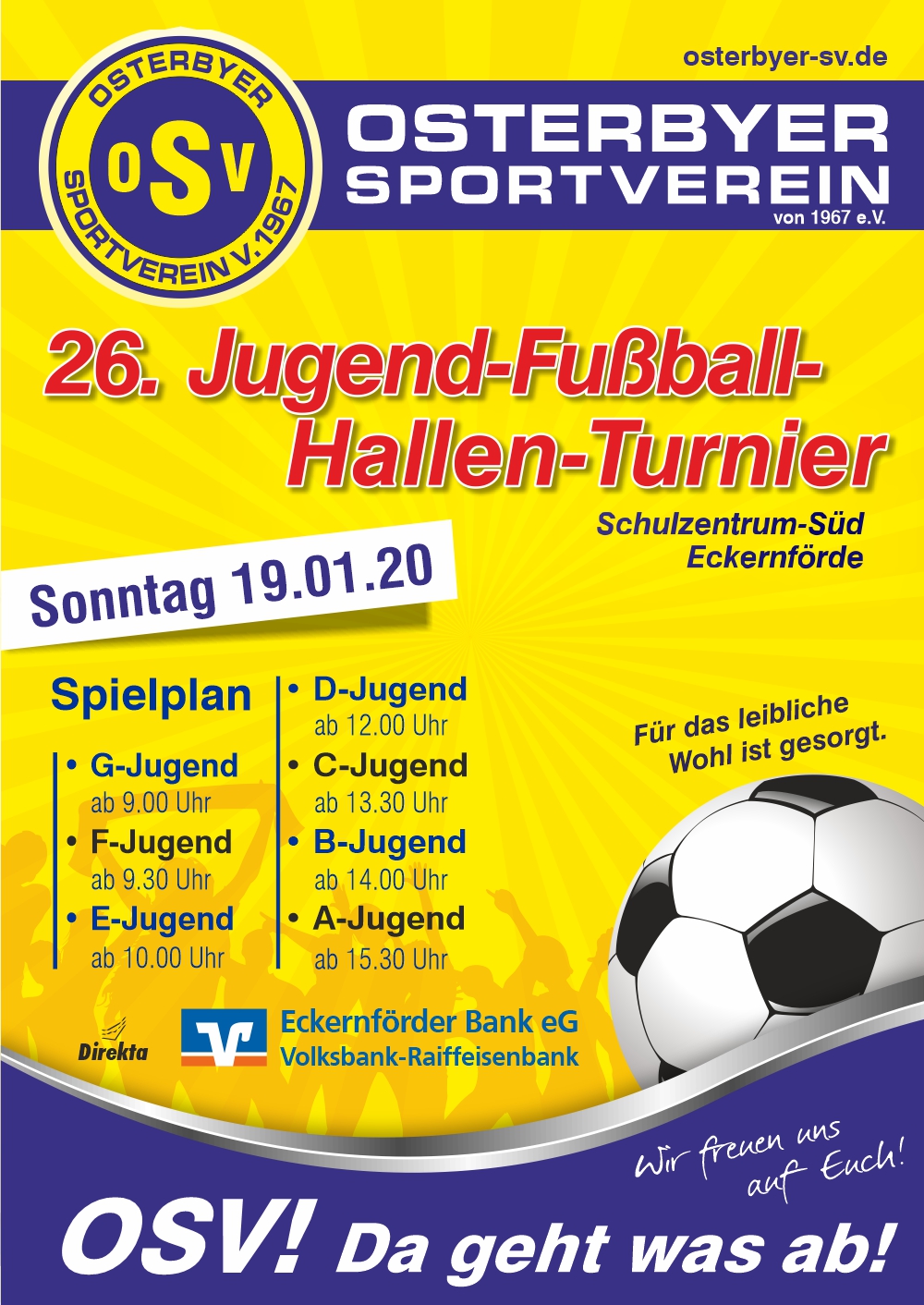 Read more about the article 26. OSV Jugend-Fußball-Hallen-Turnier